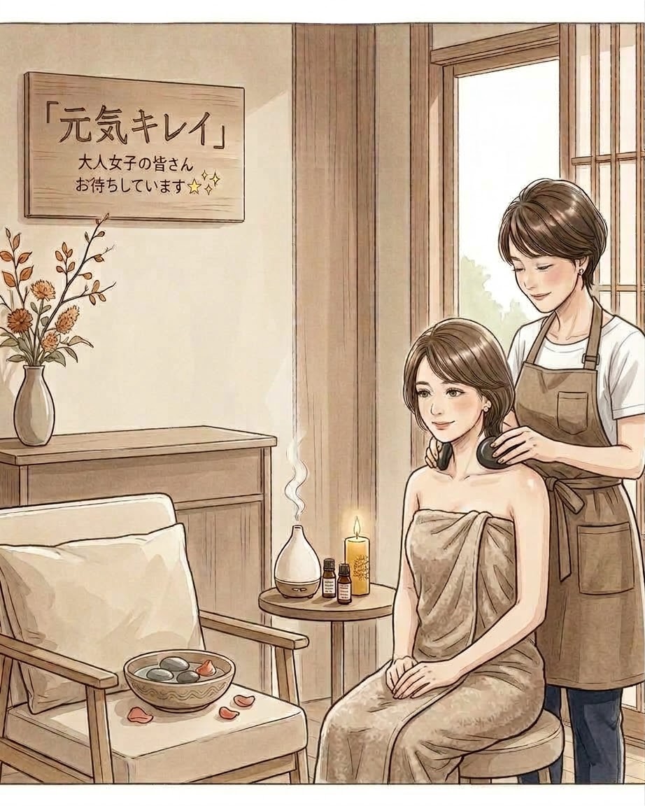 大人女子が元気キレイを目指すサロン